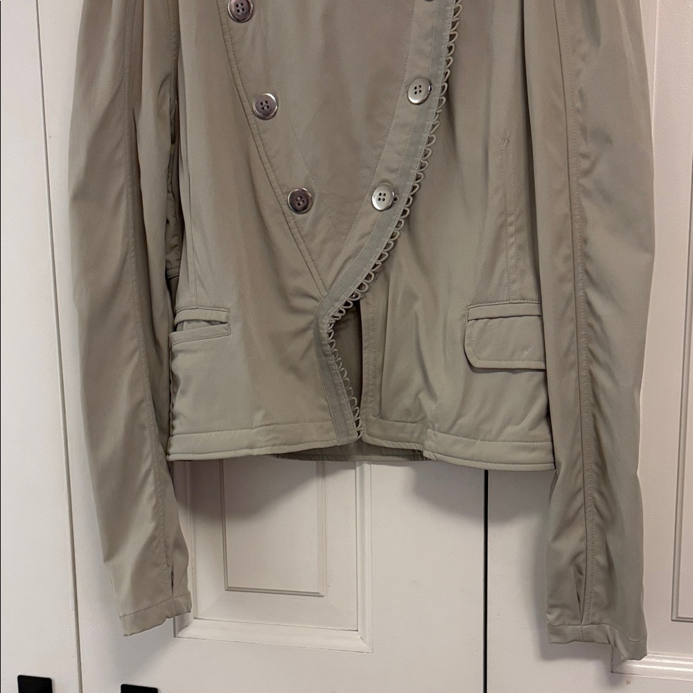 Stella McCartney Beige Asymmetrical Blazer - Picture 4 of 6